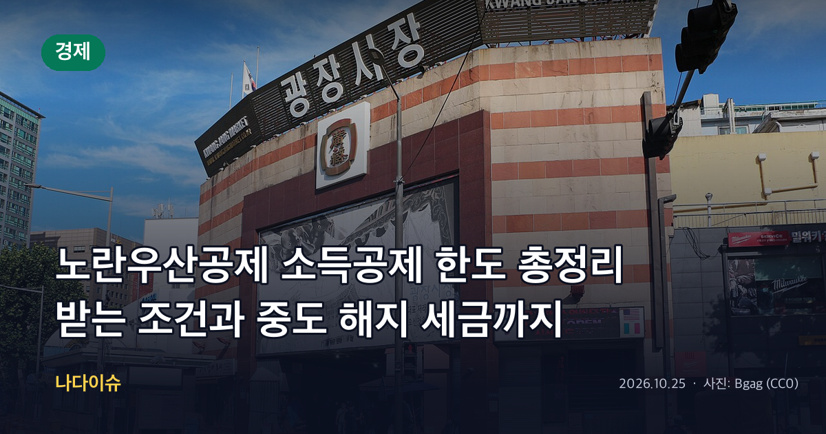 노란우산공제 소득공제 한도 총정리…받는 조건과 중도 해지 세금까지